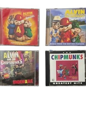 Alvin and the Chipmunks Movie Music CDs
